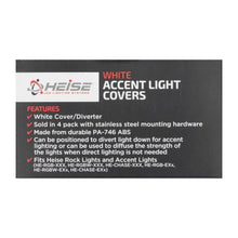 Charger l'image dans la galerie, Heise HE-RLC-4W Rock Light White Cover - 4 Pack