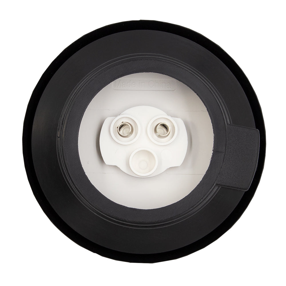 Heise Trailer HE-TR2501 Round Red Marker/Clearance Light with Grommet - 2.5 Inch, 9 LED