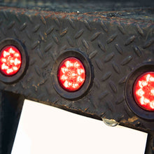 Load image into Gallery viewer, Heise Trailer HE-TR2501 Round Red Marker/Clearance Light with Grommet - 2.5 Inch, 9 LED