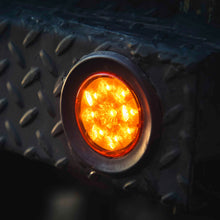 Charger l'image dans la galerie, Heise Trailer HE-TR2502 Round Amber Marker/Clearance Light with Grommet - 2.5 Inch, 9 LED