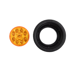 Charger l'image dans la galerie, Heise Trailer HE-TR2502 Round Amber Marker/Clearance Light with Grommet - 2.5 Inch, 9 LED