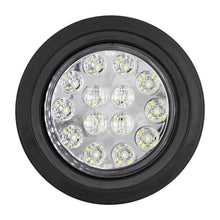 Charger l'image dans la galerie, Heise Trailer HE-TR4003 Round White Lights with Grommet - 4 Inch, 14 LED