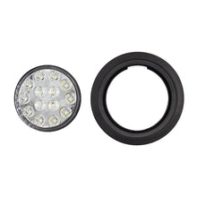 Charger l'image dans la galerie, Heise Trailer HE-TR4003 Round White Lights with Grommet - 4 Inch, 14 LED