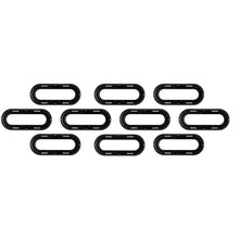 Load image into Gallery viewer, Heise Trailer HE-TRM01 Plastic Flange for Oval Trailer Lights - 6 Inch, 10-Pack