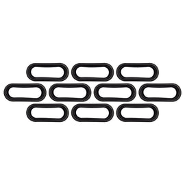 Heise Trailer HE-TRM02 Rubber Grommet for Oval Trailer Lights - 6 Inch, 10-Pack