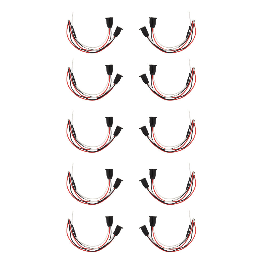Heise Trailer HE-TRWH04 PL-3 Female Connector - 10-Pack