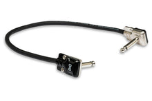 Load image into Gallery viewer, Hosa Pro HGFP-001 Guitar Pedalboard Patch Cable - Right Angle to Right Angle - 1 foot