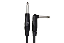 Charger l'image dans la galerie, Hosa Pro HGTR-020R Straight to Right Angle Guitar Cable - 20 foot