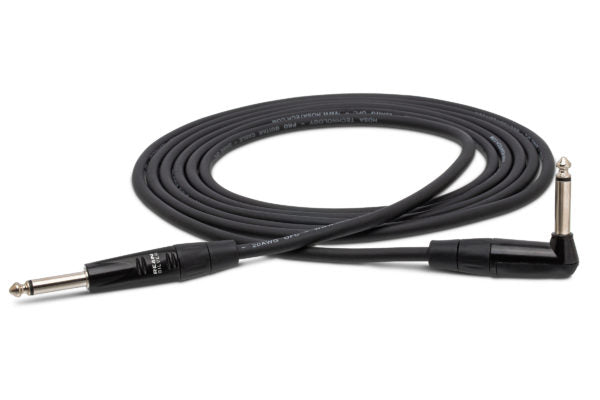 Hosa Pro HGTR-005R Straight to Right Angle Guitar Cable - 5 foot