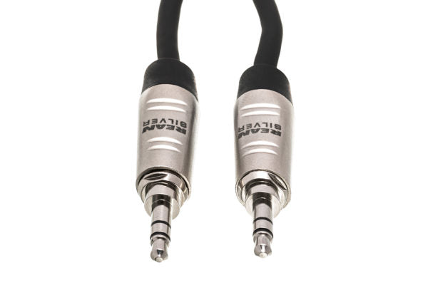 Hosa Pro HMM-005 Stereo Interconnect Cable - 3.5mm REAN TRS Male to Same - 5 foot