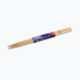 On-Stage HN5A Hickory Drum Sticks (5A, Nylon Tip, 12pr)