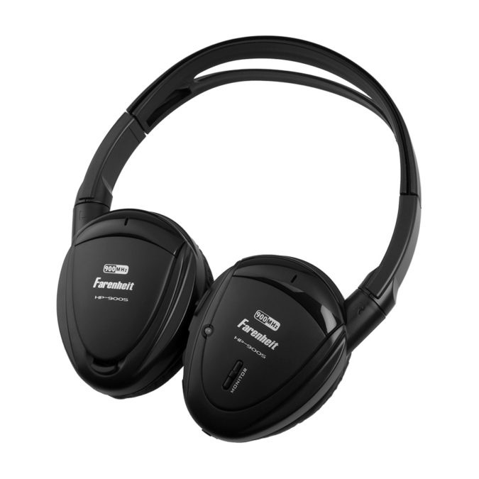 Power Acoustik  HP-900S Single 2 Channel RF 900 MHZ Headphone