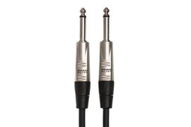 Hosa Pro HPP-005 Unbalanced Interconnect Cable - REAN 1/4-inch TS to Same - 5 foot