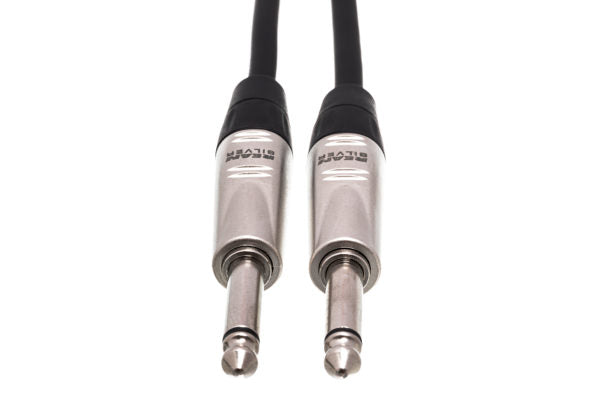 Hosa Pro HPP-005 Unbalanced Interconnect Cable - REAN 1/4-inch TS to Same - 5 foot