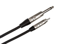 Load image into Gallery viewer, Hosa Pro HPR-010 Unbalanced Interconnect Cable - 1/4-inch TS Male to RCA Male - 10 foot