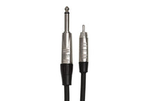 Load image into Gallery viewer, Hosa Pro HPR-015 Unbalanced Interconnect Cable - 1/4-inch TS Male to RCA Male - 15 foot
