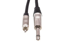 Load image into Gallery viewer, Hosa Pro HPR-010 Unbalanced Interconnect Cable - 1/4-inch TS Male to RCA Male - 10 foot