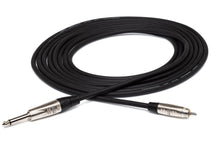 Load image into Gallery viewer, Hosa Pro HPR-020 Unbalanced Interconnect Cable 1/4" TS Male to RCA Male 20 foot