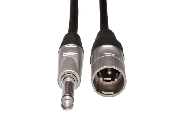Hosa Pro HPX-005 Unbalanced Interconnect Cable - REAN 1/4-inch TS Male to XLR Male - 5 foot