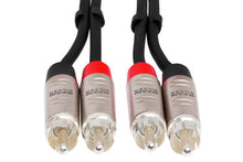 Load image into Gallery viewer, Hosa Pro HRR-015X2 Stereo Interconnect Dual RCA Cable 15 foot