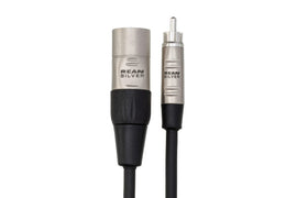 Hosa Pro HRX-005 RCA to XLR Male Unbalanced Interconnect Cable - 5 foot