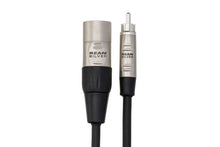 Charger l'image dans la galerie, Hosa Pro HRX-010 RCA to XLR Male Unbalanced Interconnect Cable 10 foot