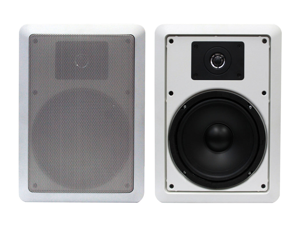 Absolute HCS605 6.5" 8 Ohm 2-Way Rectangle Mount In-Ceiling Speakers