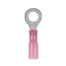 Load image into Gallery viewer, Install Bay HSRRT14 Heat Shrink Red Ring Terminal 22-18 Gauge 1/4 inch