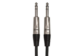 Hosa Pro HSS-003 Balanced Interconnect Cable - REAN 1/4-inch TRS Male to REAN 1/4-inch TRS Male - 3 foot