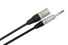 Load image into Gallery viewer, Hosa Pro HSX-050 Balanced Interconnect REAN 1/4" TRS Male to XLR3 Male 50 foot