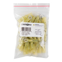 Load image into Gallery viewer, Install Bay HSYRT10 Heat Shrink Yellow Ring Terminal 12-10 Gauge #10