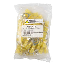 Charger l'image dans la galerie, Install Bay HSYRT12 Heat Shrink Yellow Ring Terminal 12-10 Gauge 1/2 inch