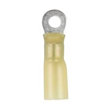 Load image into Gallery viewer, Install Bay HSYRT8 Heat Shrink Yellow Ring Terminal 12-10 Gauge #8