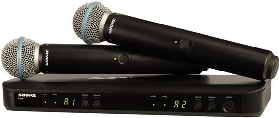 Shure BLX288/B58 Dual Beta 58 Handheld Wireless System Group H10