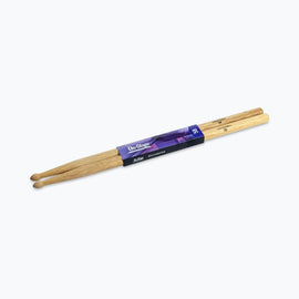 On-Stage HW5B Hickory Drum Sticks (5B, Wood Tip, 12pr)