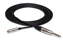 Charger l'image dans la galerie, Hosa Pro HXMS-010 Headphone Adapter Cable REAN 3.5mm TRS Female to 1/4" TRS Male 10 foot
