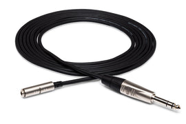 Hosa Pro HXMS-010 Headphone Adapter Cable REAN 3.5mm TRS Female to 1/4
