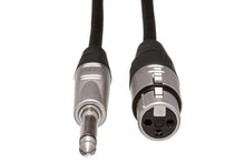 Load image into Gallery viewer, Hosa Pro HXP-003 Unbalanced Interconnect Cable - REAN XLR Female to 1/4-inch TS Male - 3 foot