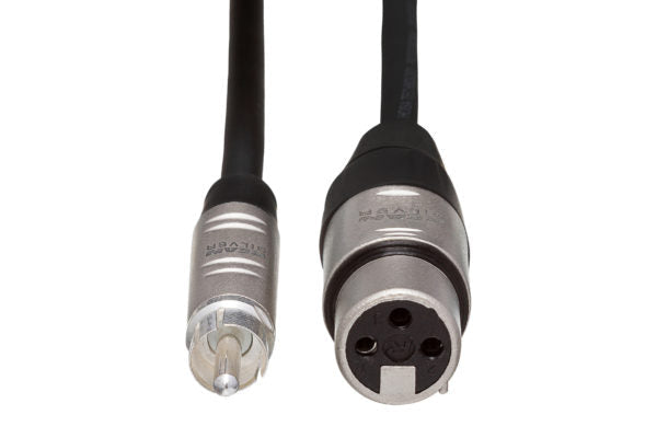 Hosa Pro HXR-005 RCA to XLR Female Unbalanced Interconnect Cable - 5 foot