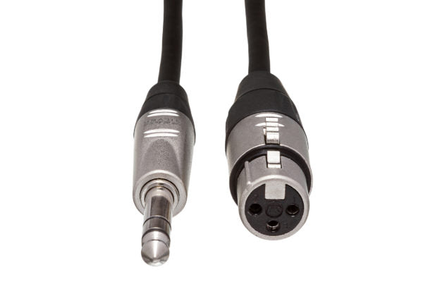 Hosa Pro HXS-030 Balanced Interconnect REAN XLR Female to 1/4" TRS Male 30 foot