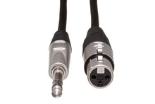 Charger l'image dans la galerie, Hosa Pro HXS-100 Balanced Interconnect REAN XLR Female to 1/4" TRS Male 100 foot