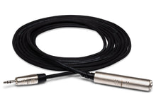 Charger l'image dans la galerie, Hosa Pro HXSM-010 Headphone Adaptor Cable - REAN 1/4-inch TRS Female to 3.5 mm TRS Male - 10 foot