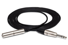 Load image into Gallery viewer, Hosa Pro HXSS-010 Headphone Extension Cable REAN 1/4" TRS Female to 1/4" TRS Male 10 foot