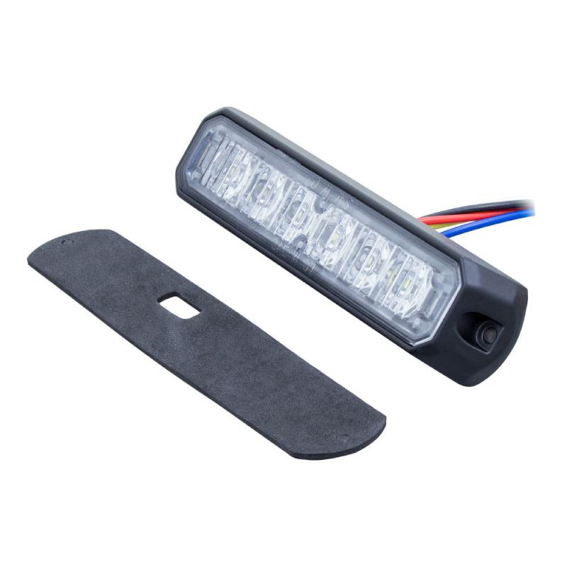 Heise Municipality HE-MUMRK-6B Single Color Blue Marker Lights - 4.9-Inch, 6 LED