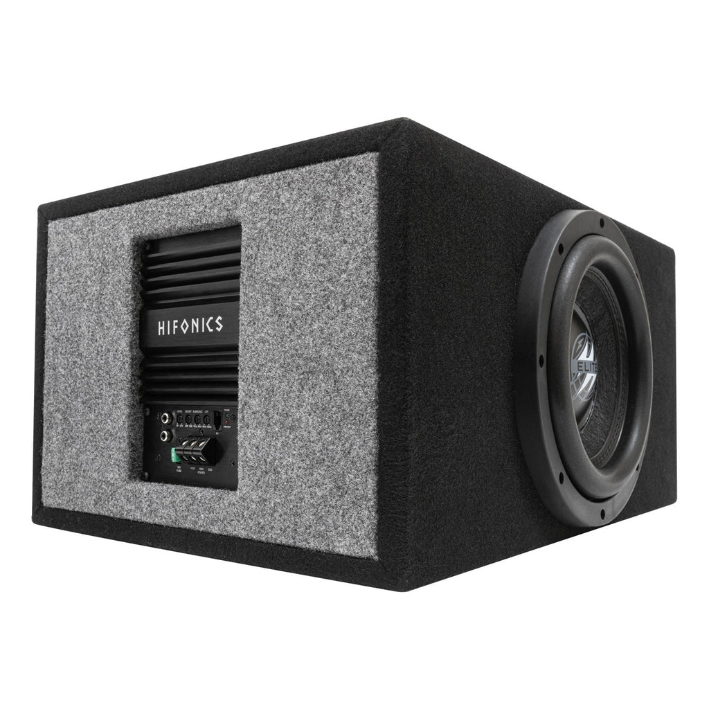 Hifonics HEW6D4-500P ELITE 500 Watt 10 Inch Powered Subwoofer System
