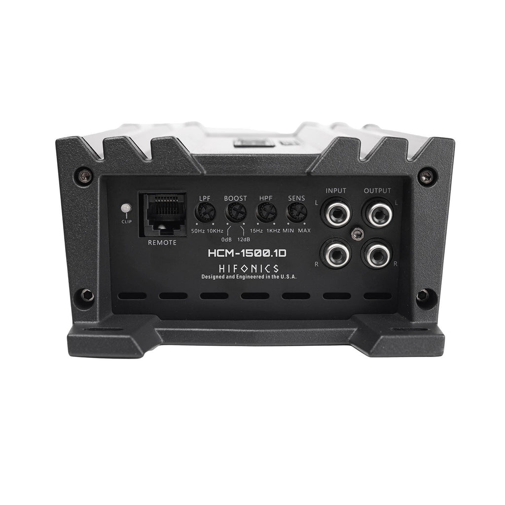 Hifonics HCM-1200.1D Colossus Mini Ultra-compact 1200 Watt Mono Block Amplifier