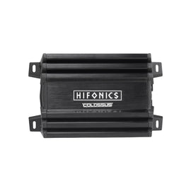 Hifonics HCM-400.4D Colossus Mini Compact 400W Four Channel Amplifier + 0G Amp Kit