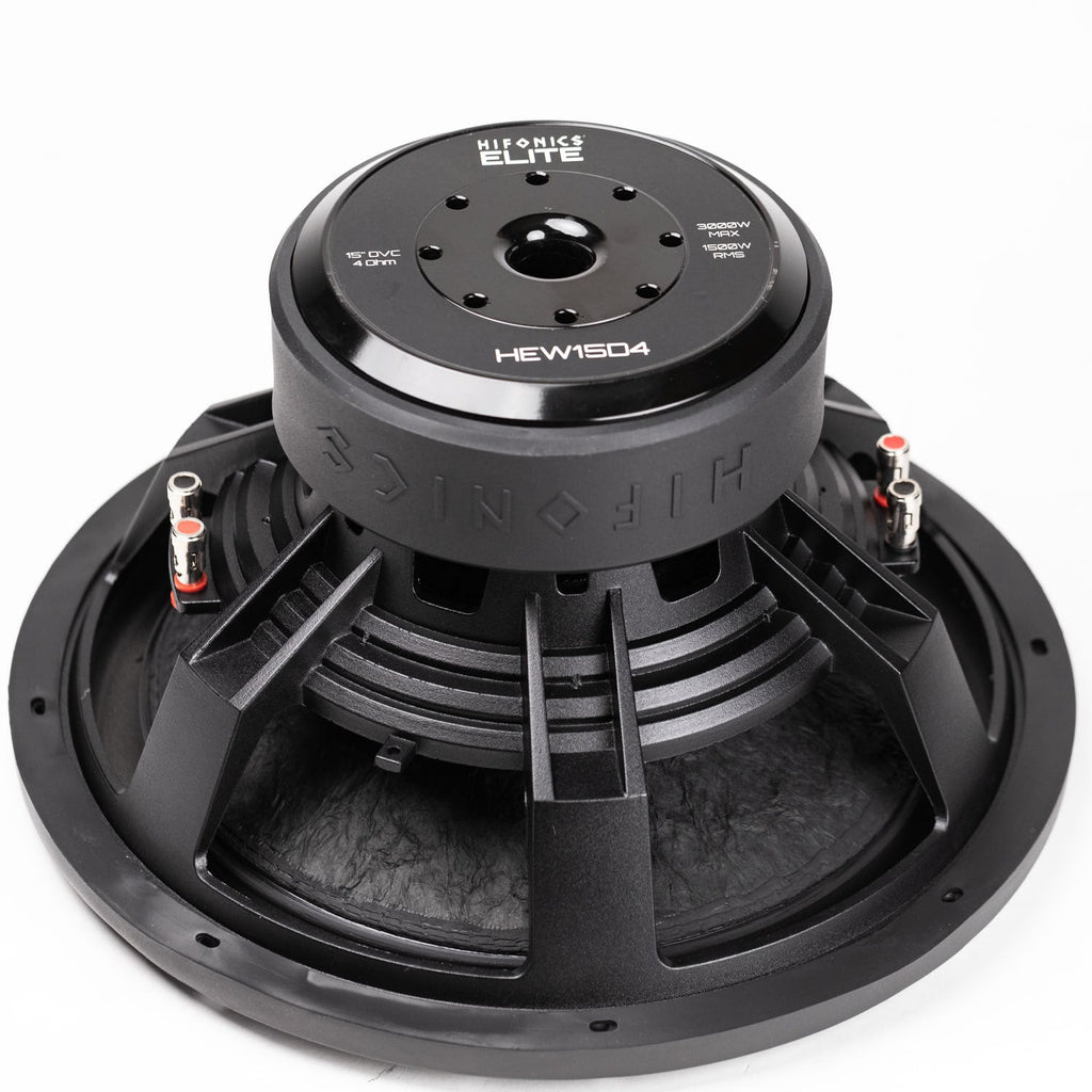 Hifonics HEW15D4 ELITE 15 Inch 4 Ohm DVC Subwoofer