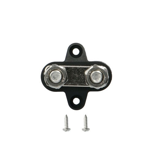 Install Bay IB-DBCM8 Black M8 Dual Terminal Studs with Link - 5/16 Inch