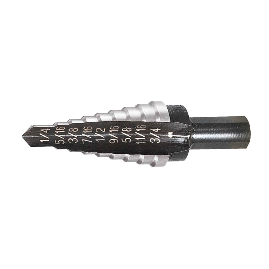 Install Bay IB59003 UNIBIT 9 Increments Fractional 1/4 Inch - 3/4 Inch